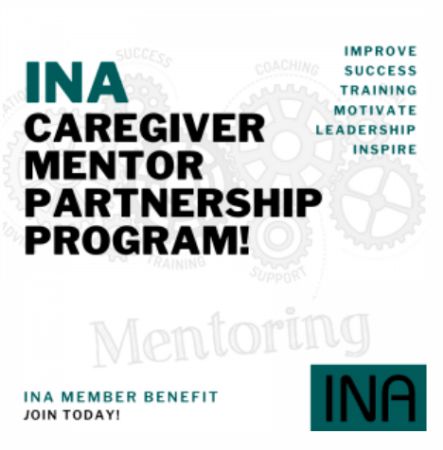 INA caregiver program badge jpg