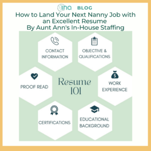 INA Blog How to Land Your Next Nanny Job with an Excellent Resume 4