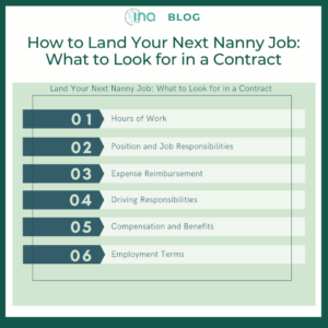 INA Blog How to Land Your Next Nanny Job What to Look for in a Contract 1
