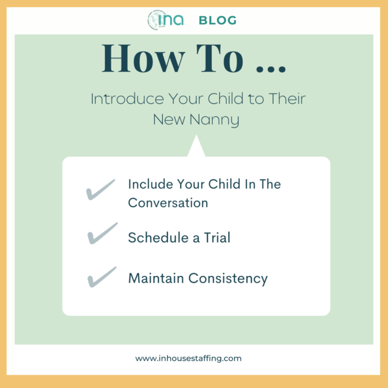 INA Blog How to Introduce Your Child to Their New Nanny 2