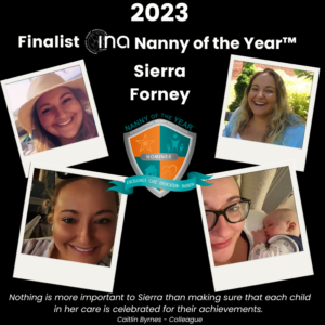 Sierra Forney 2023 INA Nanny of the Year™️ Finalists