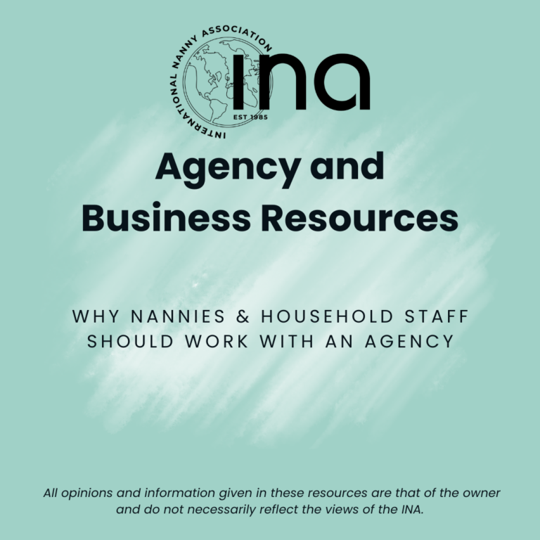 Why Nannies & Household Staff Should Work With An Agency