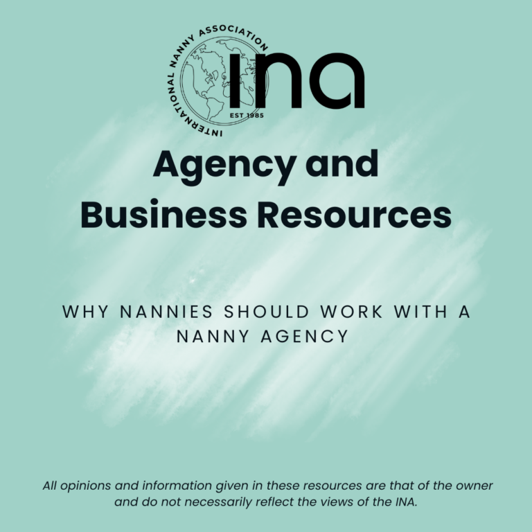 Why Nannies Should Work With a Nanny Agency