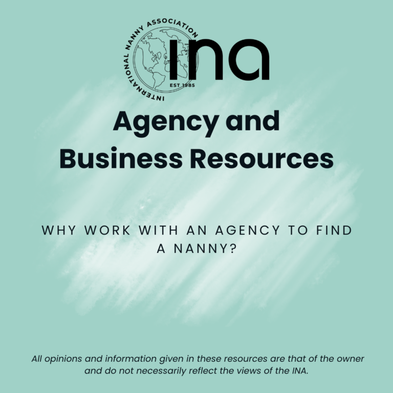Why Work With An Agency To Find A Nanny