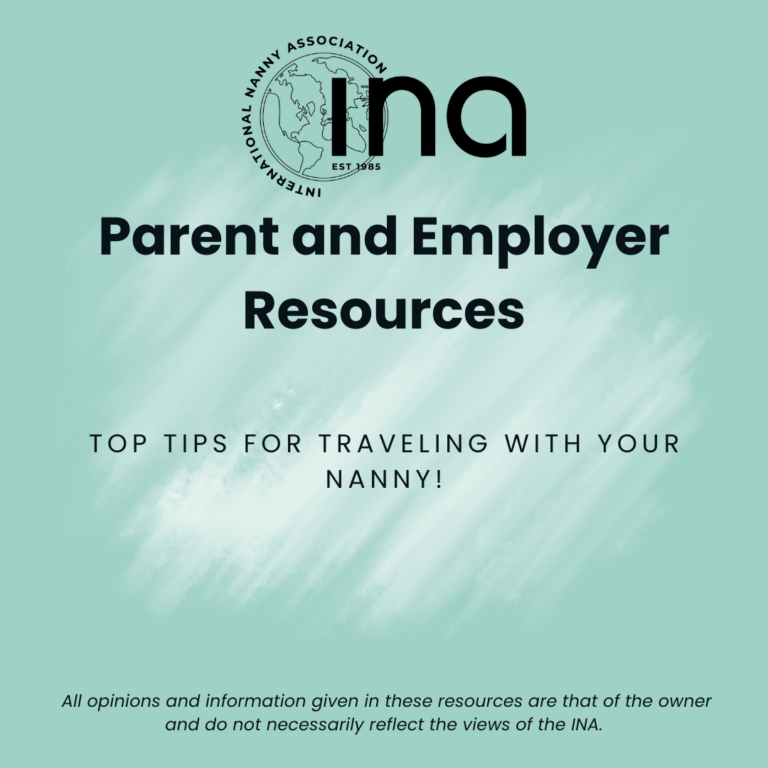Top Tips for Traveling with Your Nanny!