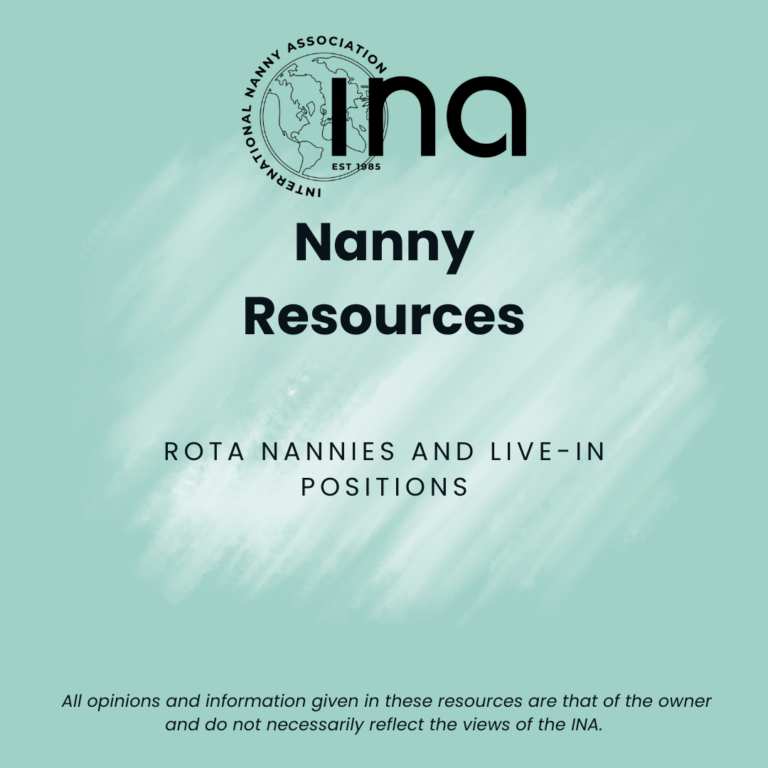 ROTA Nannies and Live In Positions